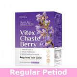 BHK's Patented Vitex Chaste Berry Extract Veg Capsules【Regular Period】⭐ 专利圣洁莓 素食胶囊【月经准时】