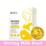 BHK's MaMa Lecithin Softgels【Unclog Milk Duct】⭐孕妈咪卵磷脂 软胶囊【哺乳通畅】