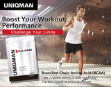 UNIQMAN BCAA Branched Chain Amino Acid Capsule⭐BCAA支鏈胺基酸 freeshipping - Bluemoon Secrets Chamber