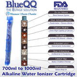 USA BLUEQQ Portable Alkaline Mineral Water Ionizer 700ml/1000ml Bottle/Cartridge★天然礦物質鹼性離子水 freeshipping - Bluemoon Secrets Chamber