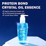 HAIR+ Protein Bond Crystal Oil Essence 150ml Bluemoon Secrets Chamber Pte Ltd