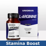 UNIQMAN L-Arginine Veg Capsules【Stamina Boost】 ⭐ 精胺酸 素食胶囊【持久充血】