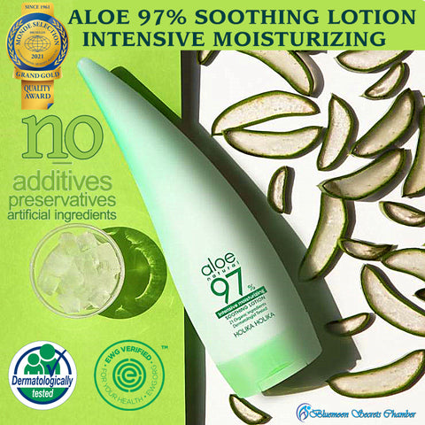 Holika Holika Aloe 97% Intensive Moisturizing Soothing Lotion 240ml ⭐惑丽客 天然芦荟 97% 强效保湿舒缓乳液 240ml