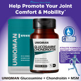 UNIQMAN Glucosamine + Chondroitin + MSM capsule⭐葡萄糖胺+軟骨素 freeshipping - Bluemoon Secrets Chamber