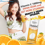 BHK's Vitamin C 1000 + Zinc Effervescent Tablets 3 Tubes/Box (30 Tablets) ⭐ 維他命C1000 發泡錠 freeshipping - Bluemoon Secrets Chamber