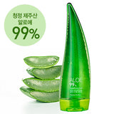 Holika Holika Aloe Vera 99% Soothing Gel 250ml ⭐ 韓國惑丽客99%天然芦荟胶 aloe vera gel, skincare, beauty care, moisturizer Bluemoon Secrets Chamber