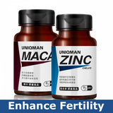 UNIQMAN Chelated Zinc Tablets 【Energy Metabolism】 ⭐ 螯合锌 素食胶囊【提升精質】