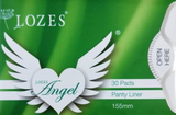 feminine care, sanitary pad, hygiene care, menstruation, sanitary napkin, women's health LOZES Angel 3 in 1 Anti-Bacteria Sanitary Napkin with Negatives Ion, Nano Silver, Far infrared ray Bluemoon Secrets Chamber