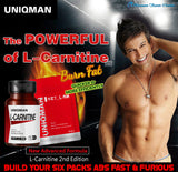 L-Carnitine, uniqman, metabolism, build muscle, Burn fat UNIQMAN L-Carnitine Complex Plus⭐卡尼丁_L-肉鹼二代 Bluemoon Secrets Chamber