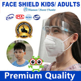 ⭐High Quality⭐ADULTS KIDS FACE SHIELD⭐Double Protection | Anti-Fog | Clear Detachable Visor⭐医疗防护防雾面罩 freeshipping - Bluemoon Secrets Chamber