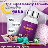 BHK's Night Relax EX Veg Capsules【Sleep Aid】⭐夜萃EX 素食膠囊 freeshipping - Bluemoon Secrets Chamber