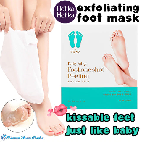 Holika Holika Baby Silky Foot One Shot Peeling⭐惑丽客婴儿丝滑足部去角质脚膜