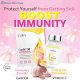 BHK's Garlic Oil+Vitamin C Double Layer (Health Combo)【Improve Immunity】⭐ 健康防護組 大蒜精+維他命C雙層錠 freeshipping - Bluemoon Secrets Chamber