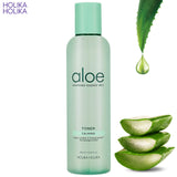 aloe vera, Facial toner, skincare, beauty care, moisturizer Holika Holika Aloe Soothing Essence 98% Toner 200ml⭐惑丽客98％芦荟舒缓精华爽肤水 Bluemoon Secrets Chamber