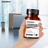 UNIQMAN Turmeric Curcumin+Liver Extract Capsules【Liver Health】⭐姜黄+肝精 胶囊【护肝抗疲】